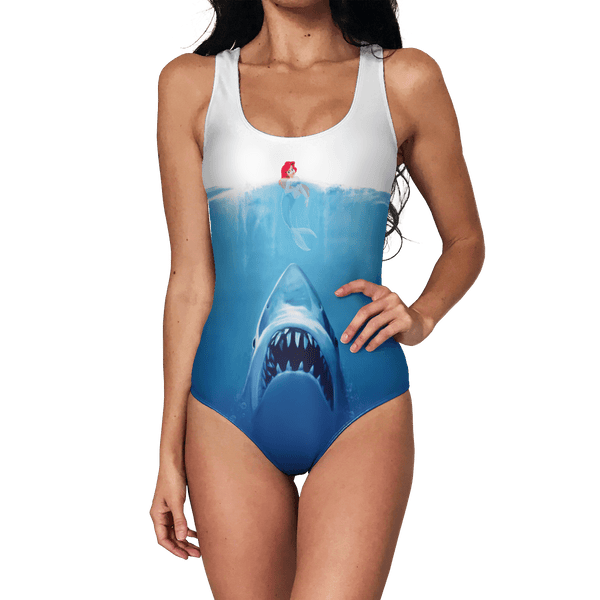 Ariel Vs. Shark Swimsuit