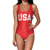 AP: Classic USA Swimsuit