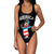 Merica Bear Swimsuit - Modern