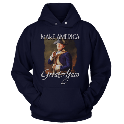 T-shirt Unisex Hoodie / Navy / S Revolutionary Trump V2 (Ladies)