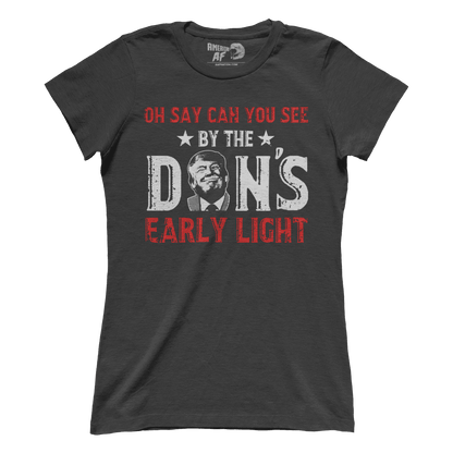 T-shirt Premium Ladies Tee / Dark Gray / S The Don's Early Light (Ladies)