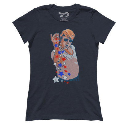 T-shirt Premium Ladies Tee / Indigo / S Salt Bae Trump (Ladies)