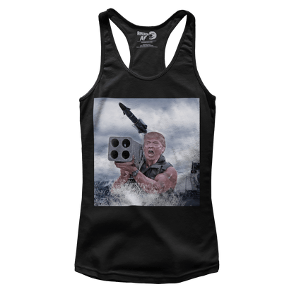 T-shirt Premium Ladies Racerback Tank / Black / XS Warheads on Foreheads (Ladies)