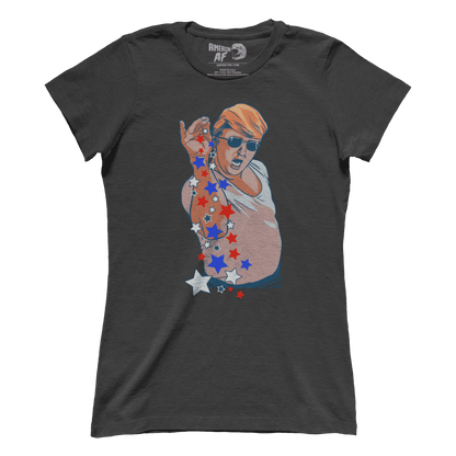 T-shirt Premium Ladies Tee / Dark Gray / S Salt Bae Trump (Ladies)