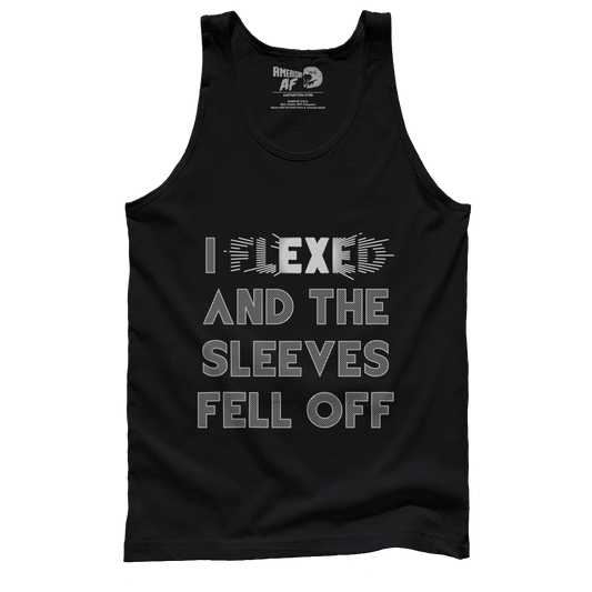 T-shirt Premium Mens Tank / Black / S I Flexed