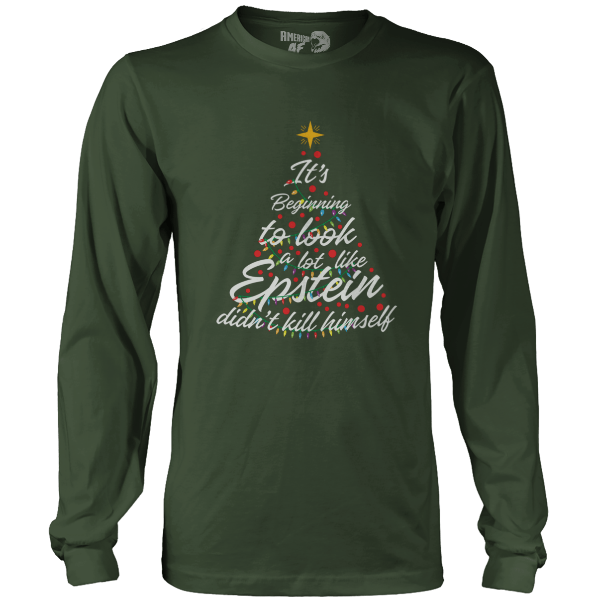 Raglan Mens Long Sleeve / Forest Green / S A lot like EDKH