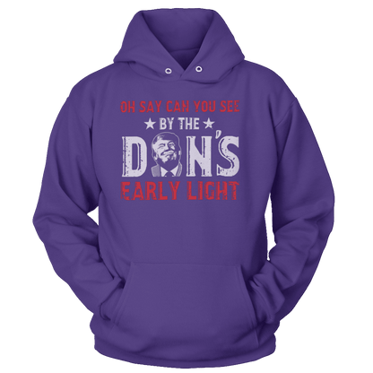 T-shirt Unisex Hoodie / Purple / S The Don's Early Light (Ladies)