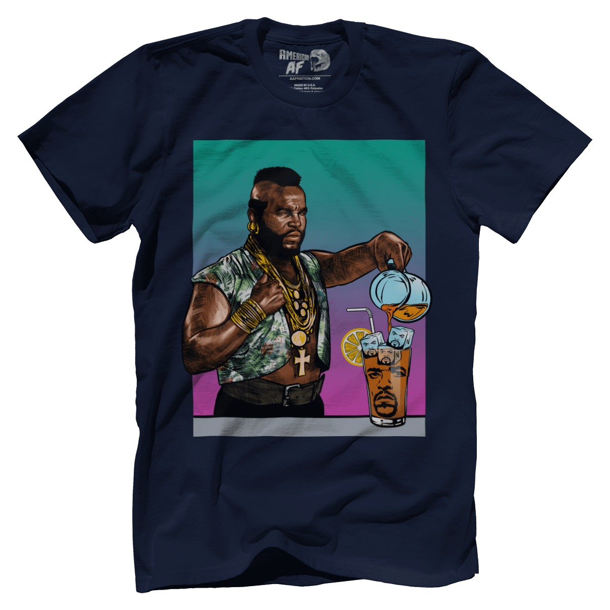 T-shirt Premium Mens Shirt / Navy / 5XL Tea Time