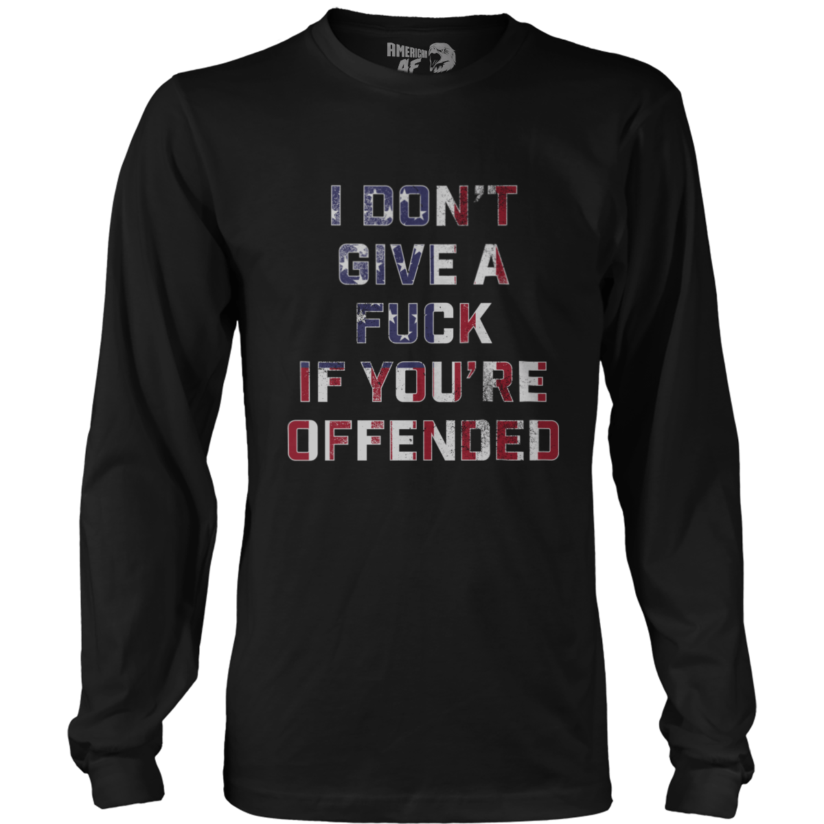T-shirt Mens Long Sleeve / Black / S F Offended - RAW