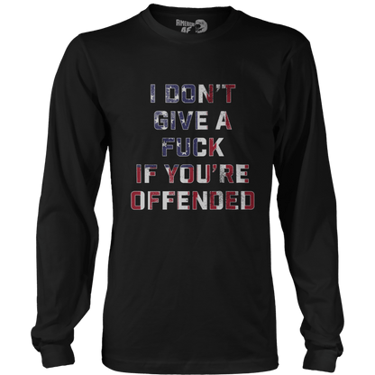 T-shirt Mens Long Sleeve / Black / S F Offended - RAW