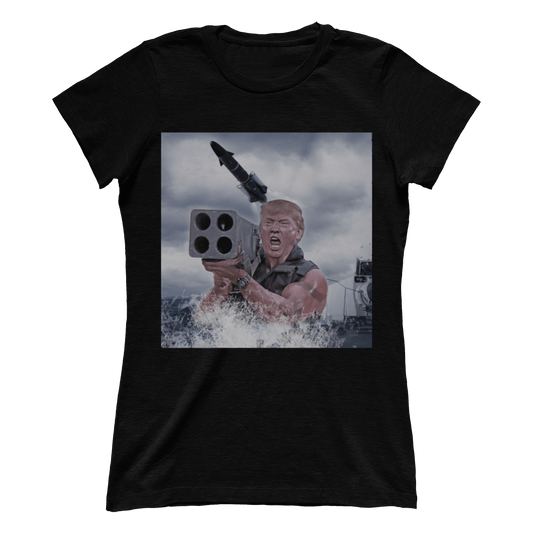 T-shirt Premium Ladies Tee / Black / S Warheads on Foreheads (Ladies)