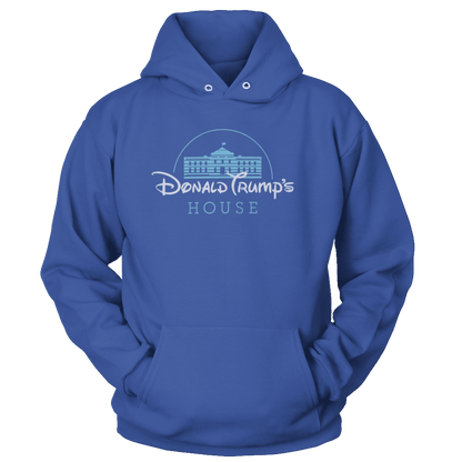 T-shirt Unisex Hoodie / Royal Blue / S Donald Trump's House (Ladies)
