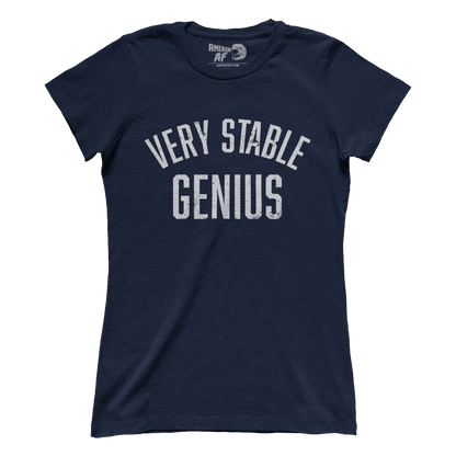 T-shirt Premium Ladies Tee / Navy / S Stable Genius (Ladies)