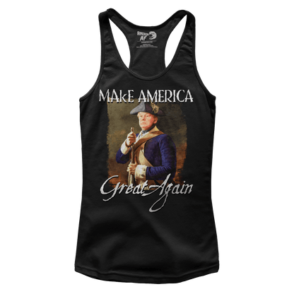 T-shirt Premium Ladies Racerback Tank / Black / XS Revolutionary Trump V2 (Ladies)