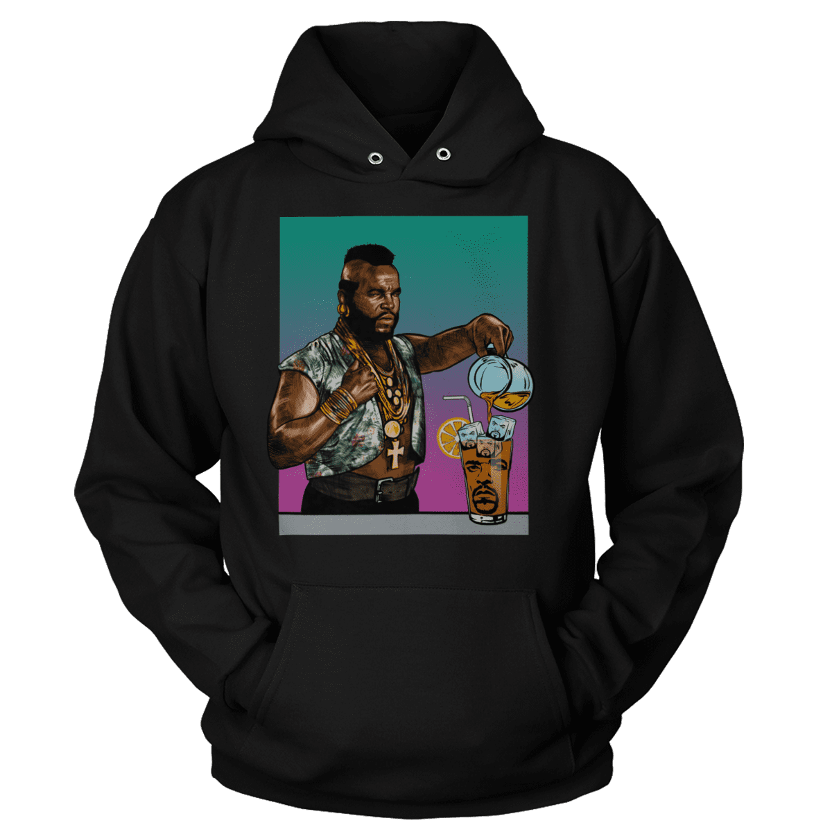 T-shirt Unisex Hoodie / Black / S Tea Time