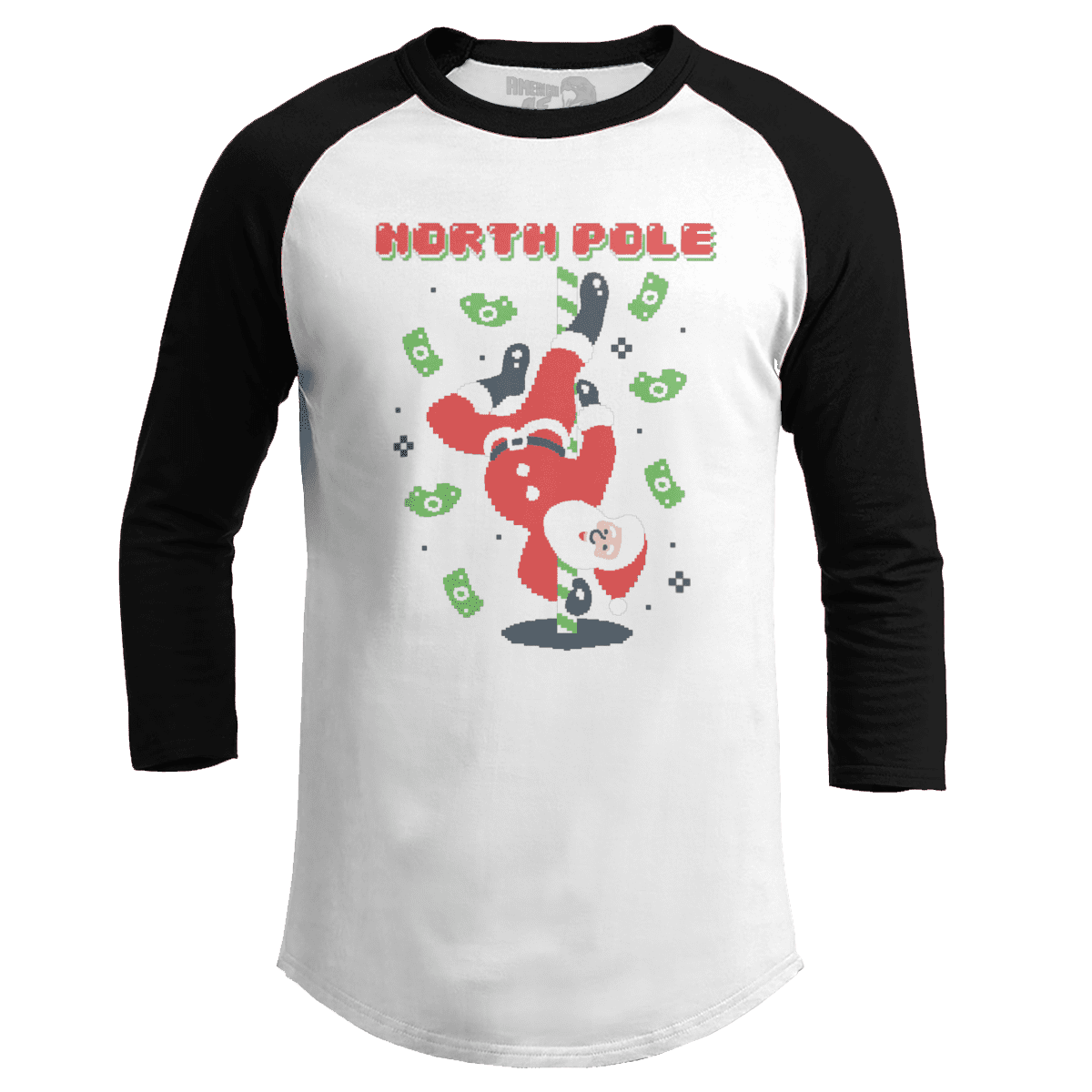 Raglan Raglan / White/Black / S North Pole