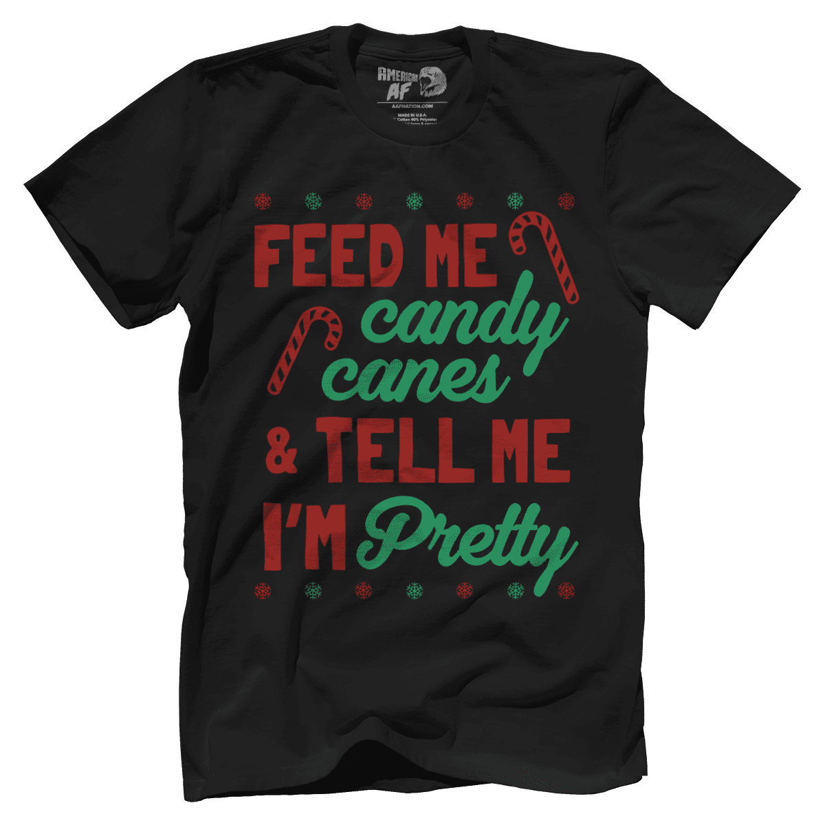 Raglan Premium Mens Shirt / Black / XS Tell Me I'm Pretty
