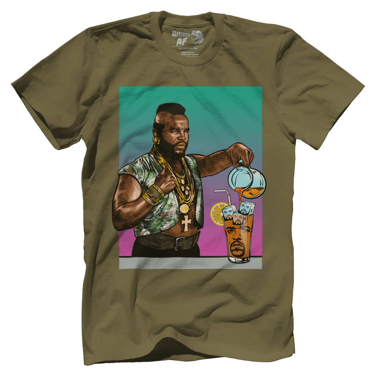 T-shirt Premium Mens Shirt / Army Tan 499 OCP / XS Tea Time