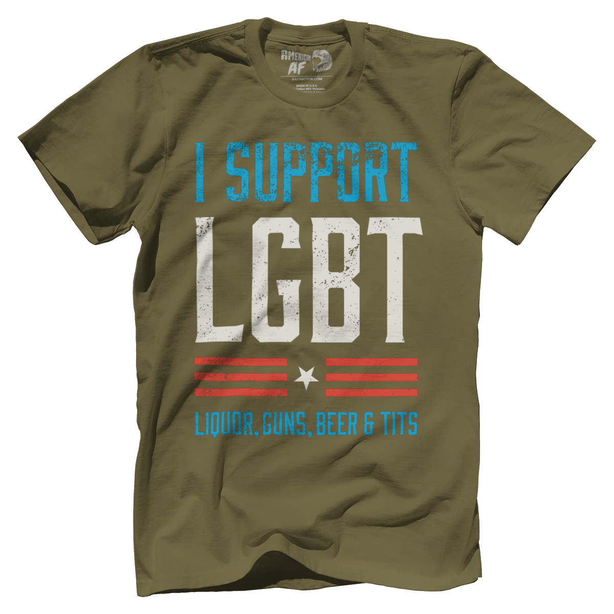 T-shirt Premium Mens Shirt / Army Tan 499 OCP / XS LGBT