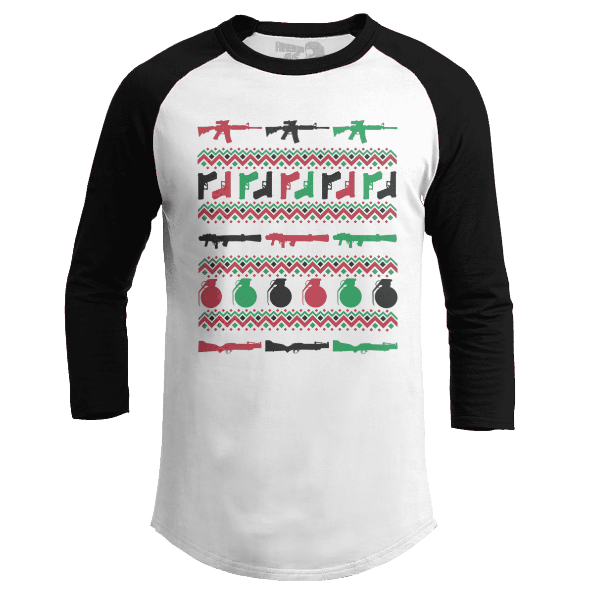 Raglan Raglan / White/Black / S All My Favorite Things Raglan