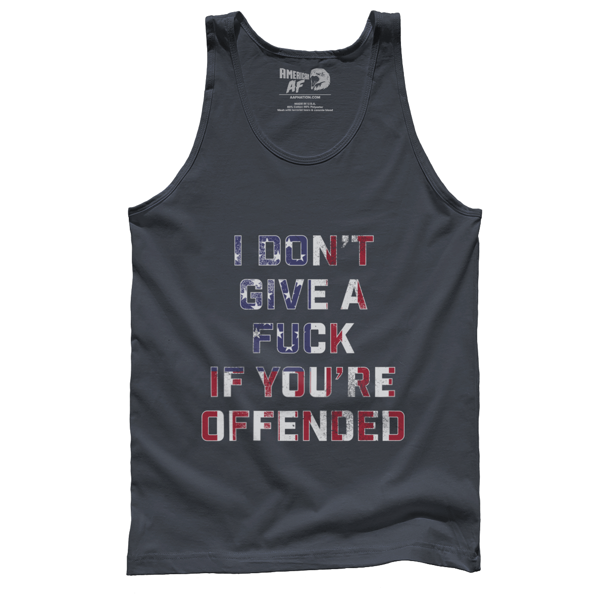 T-shirt Premium Mens Tank / Dark Gray / S F Offended - RAW