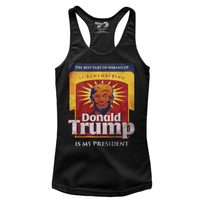 T-shirt Premium Ladies Racerback Tank / Black / XS The Best Part Of Waking Up (Ladies)