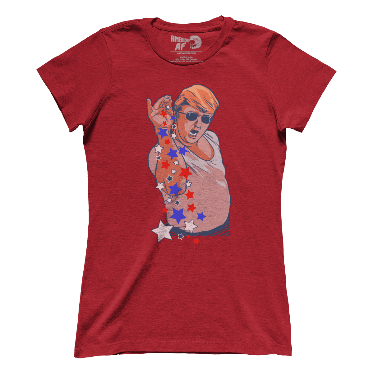 T-shirt Premium Ladies Tee / Red / S Salt Bae Trump (Ladies)