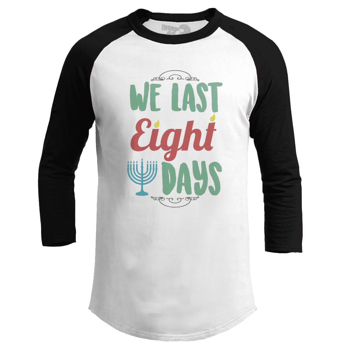 Raglan Raglan / White/Black / S I last 8 days