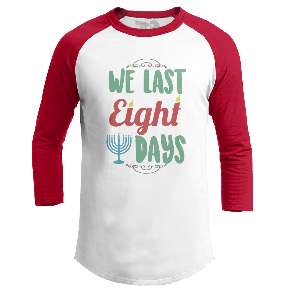 Raglan Raglan / White/Red / S I last 8 days (Ladies)