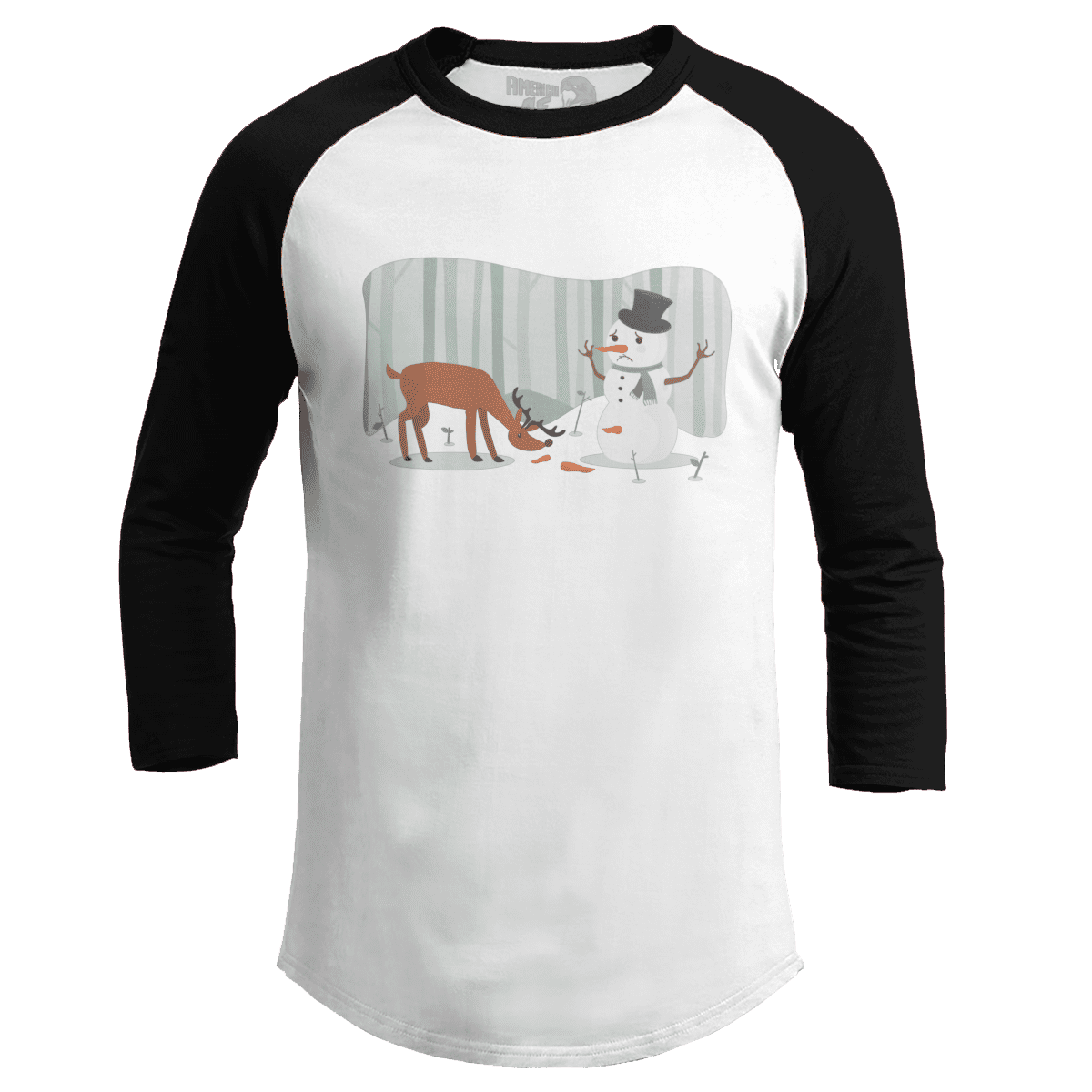 Raglan Raglan / White/Black / S Not my Carrot Please