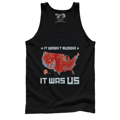 T-shirt Premium Mens Tank / Black / S It was US