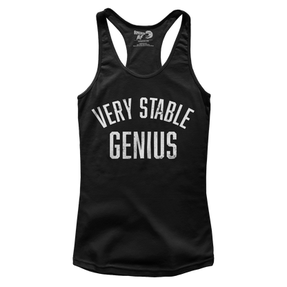 T-shirt Premium Ladies Racerback Tank / Black / XS Stable Genius (Ladies)
