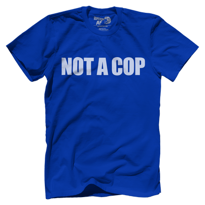 T-shirt Premium Mens Shirt / Royal Blue / XS Not A Cop