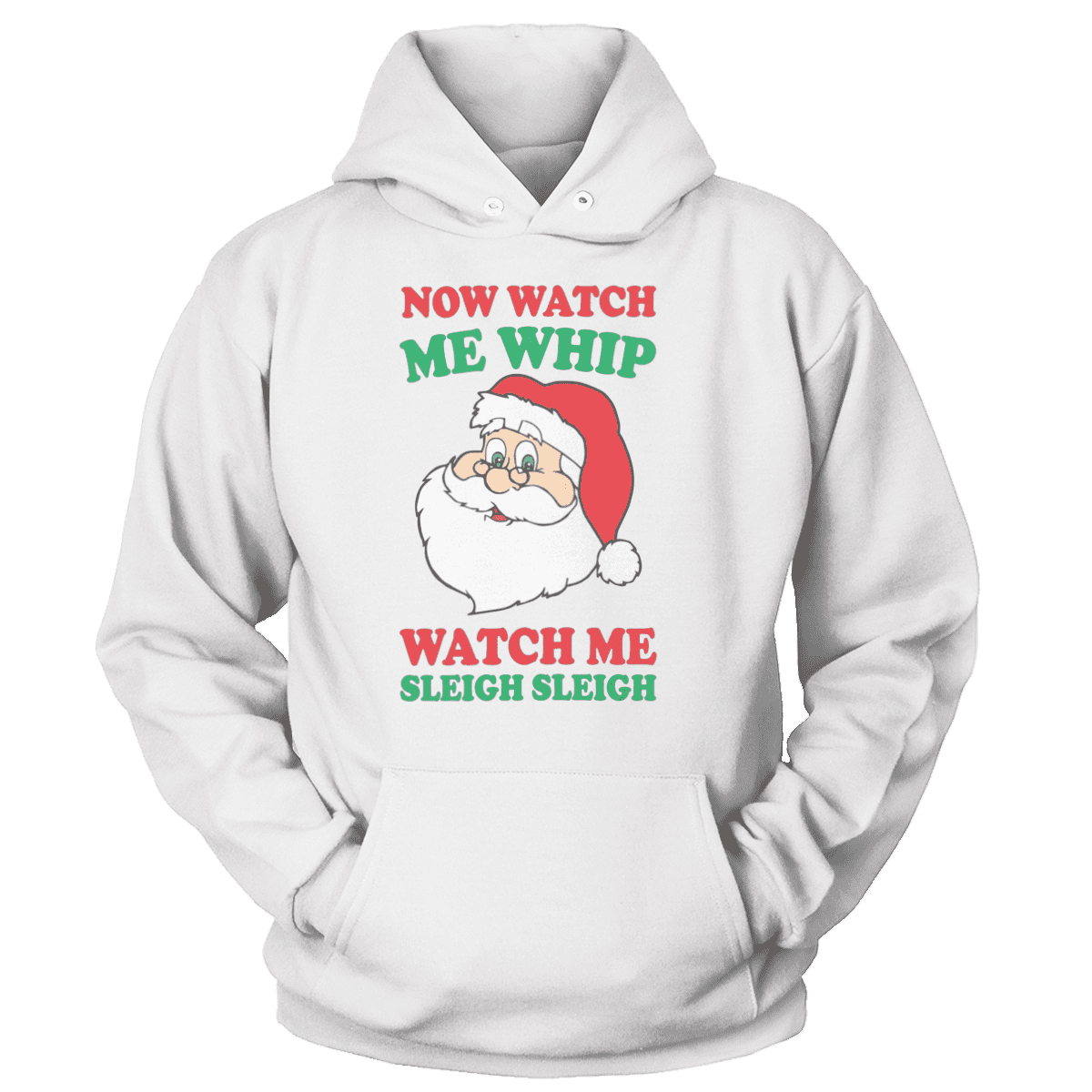Raglan Unisex Hoodie / White / S Now Watch Me Whip