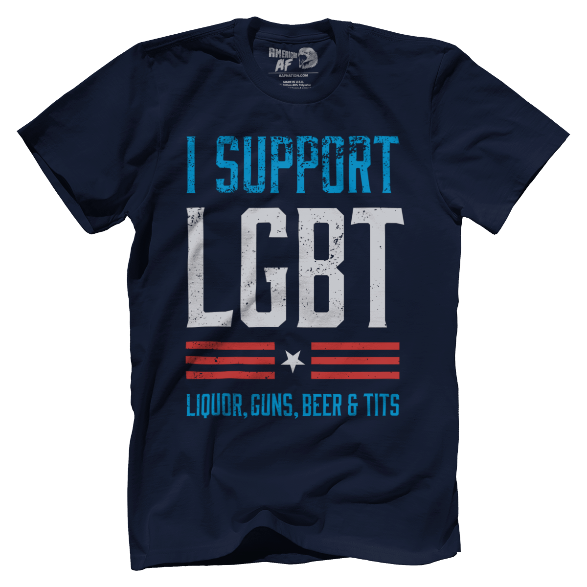 T-shirt Premium Mens Shirt / Navy / XS LGBT