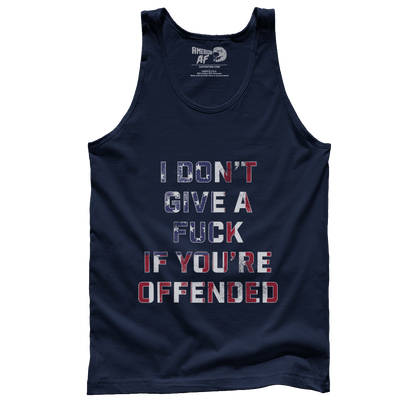 T-shirt Premium Mens Tank / Navy / S F Offended - RAW