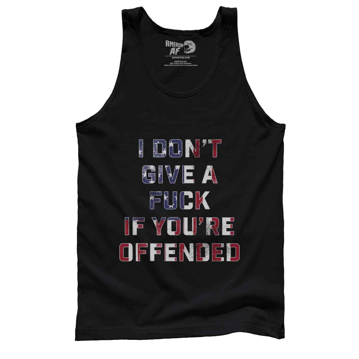 T-shirt Premium Mens Tank / Black / S F Offended - RAW