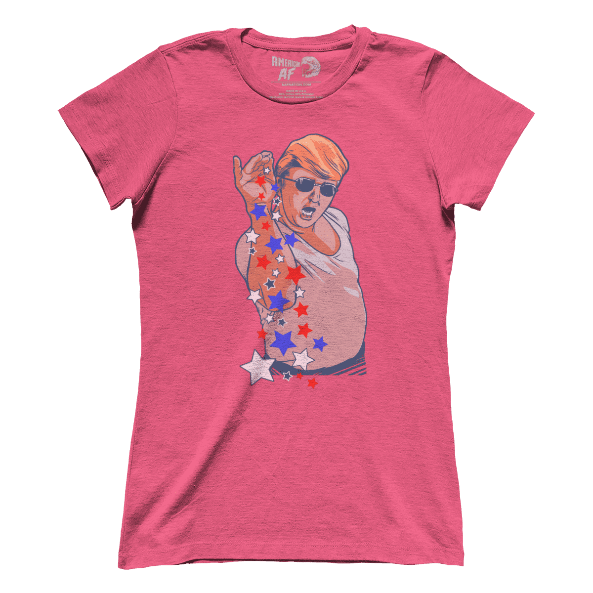 T-shirt Premium Ladies Tee / Hot Pink / S Salt Bae Trump (Ladies)