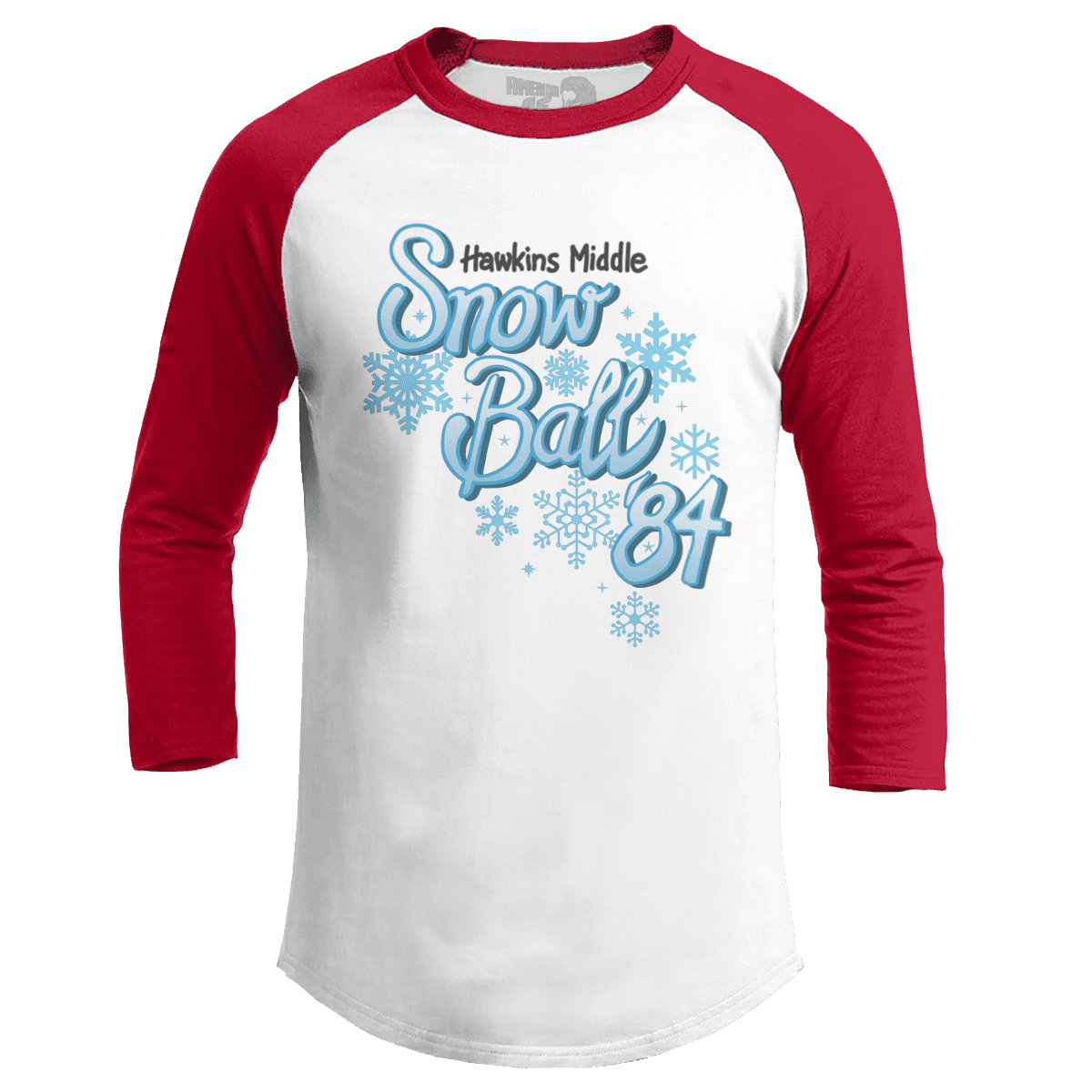Raglan Raglan / White/Red / S Snow Ball '84 V1
