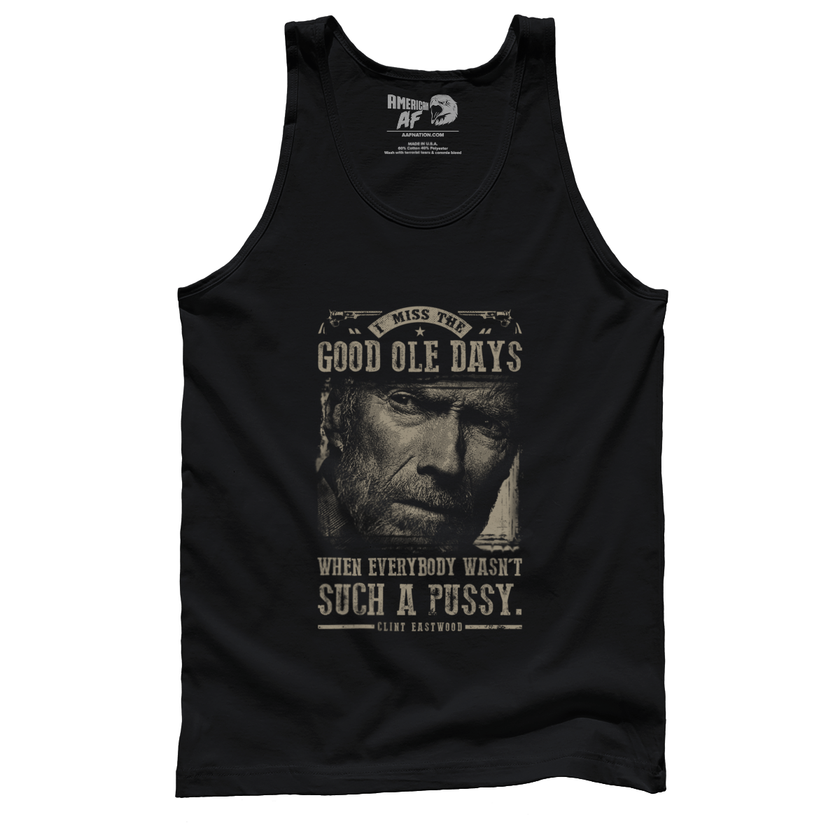 T-shirt Premium Mens Tank / Black / S Good Ole Days