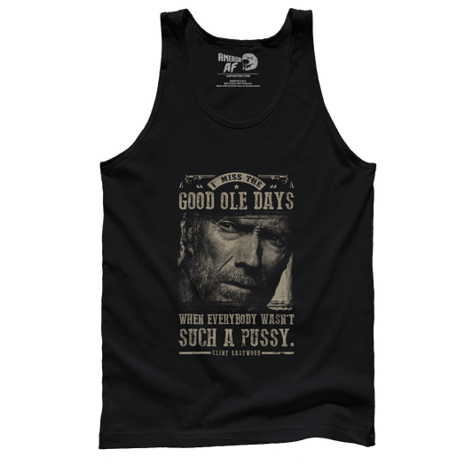 T-shirt Premium Mens Tank / Black / S Good Ole Days