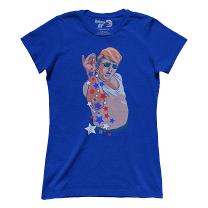 T-shirt Premium Ladies Tee / Royal Blue / S Salt Bae Trump (Ladies)
