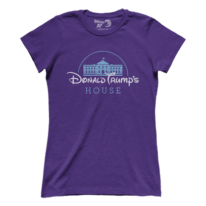 T-shirt Premium Ladies Tee / Purple / S Donald Trump's House (Ladies)