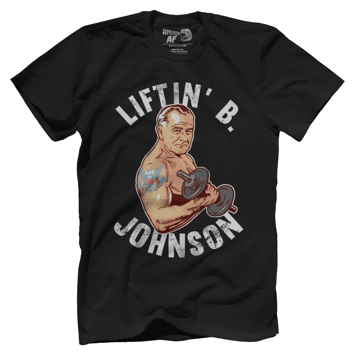 T-shirt Premium Mens Shirt / Black / XS Liftin' B Johnson