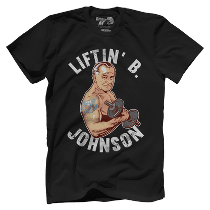 T-shirt Premium Mens Shirt / Black / XS Liftin' B Johnson