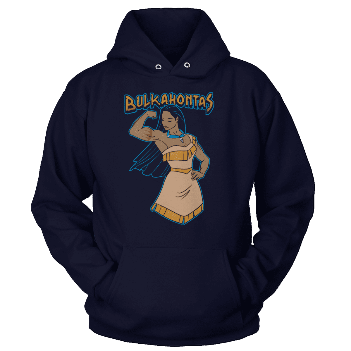 T-shirt Unisex Hoodie / Navy / S Bulkahontas