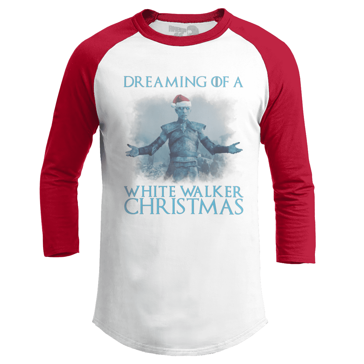 Raglan Raglan / White/Red / S White Walker Christmas