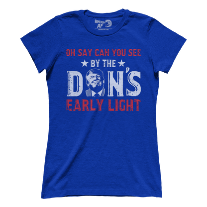 T-shirt Premium Ladies Tee / Royal Blue / S The Don's Early Light (Ladies)