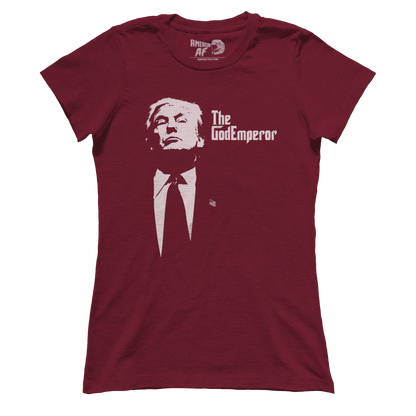 T-shirt Premium Ladies Tee / Dark Red / S The God Emperor (Ladies)