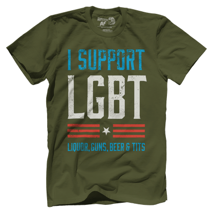T-shirt Premium Mens Shirt / Marine Olive / XS LGBT
